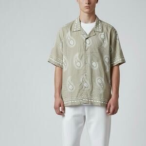 Darc Sport Southwest Paisley Ace Button Up NWT - L